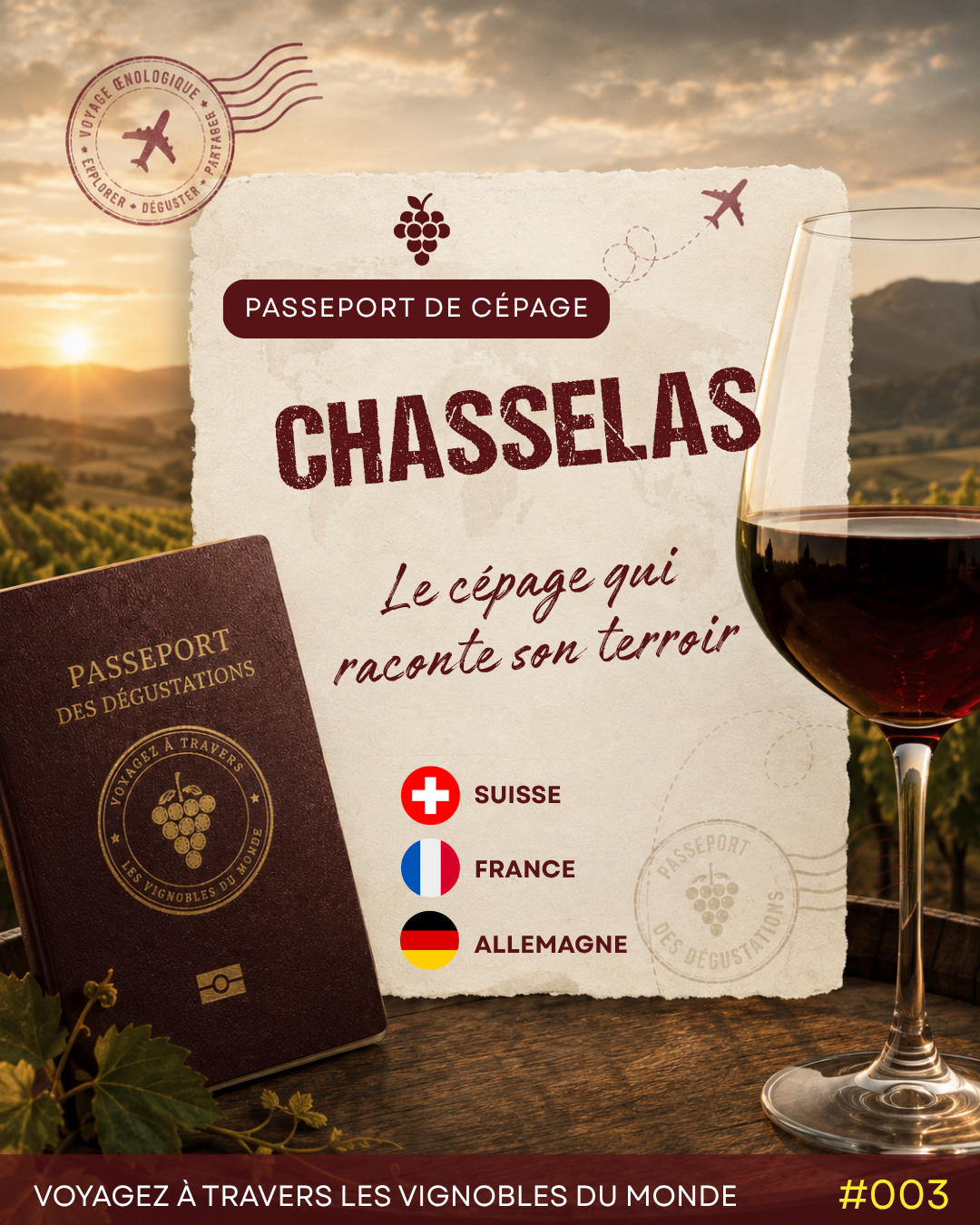 Découverte du cépage Chasselas
